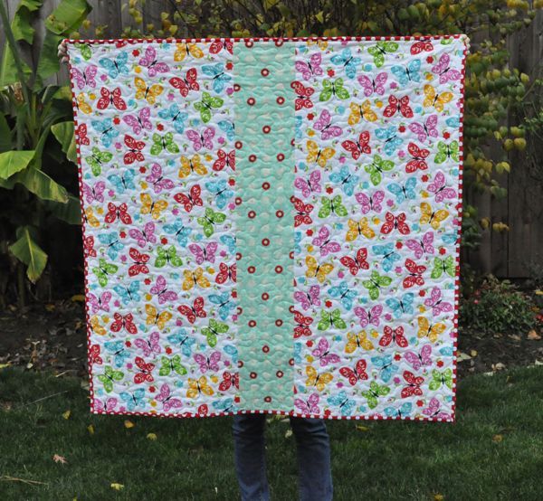 Aqua Reef Studios the Quilt or Stitch Blog Sew Cute baby quilt!